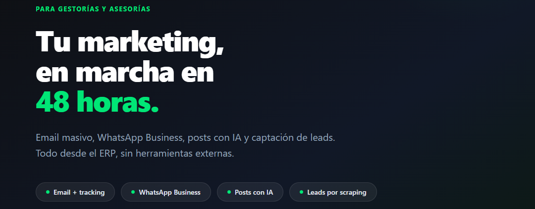 WhatsApp Business integrado en ERP KRIKAK360 en 48 horas