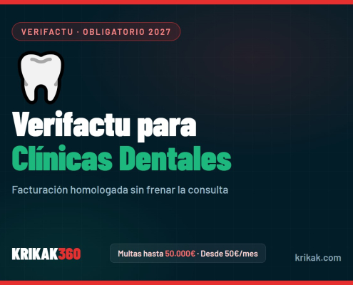 Verifactu para Clínicas Dentales — KRIKAK360