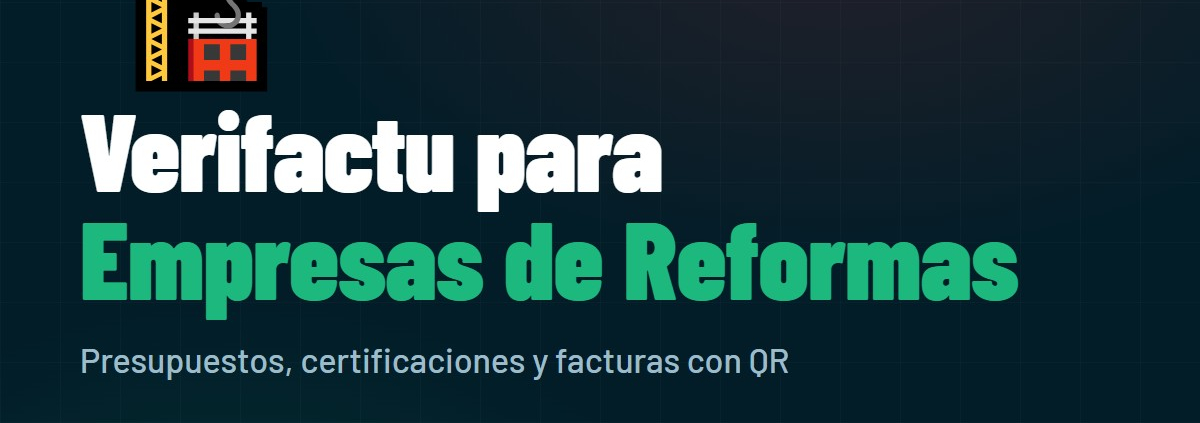 Verifactu para Empresas de Reformas — KRIKAK360