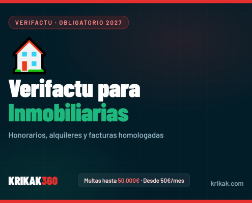 Verifactu para Inmobiliarias — KRIKAK360